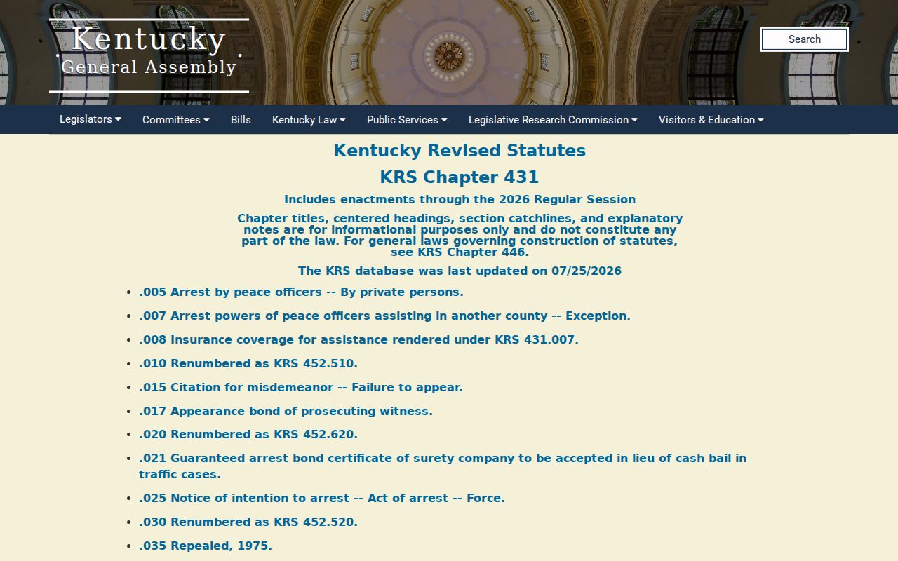 Leslie County criminal records Kentucky expungement laws
