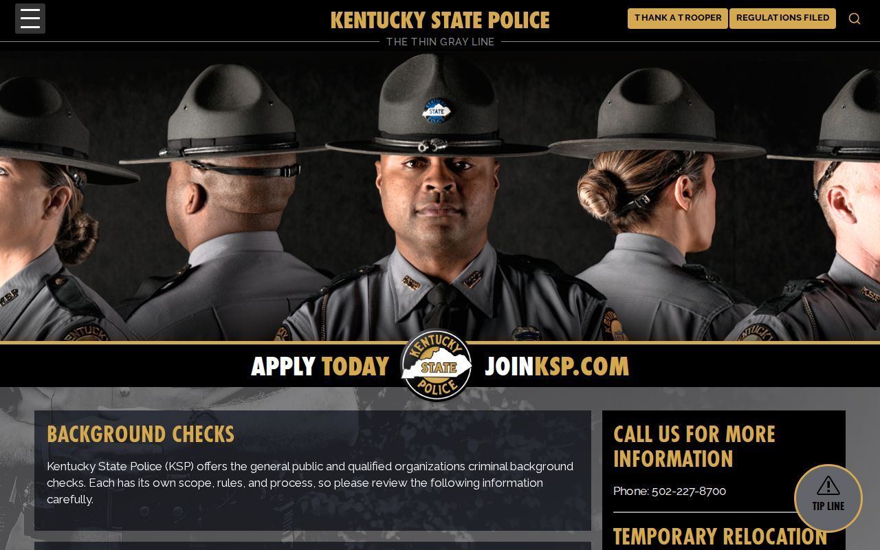 Leslie County criminal records KSP background check channels